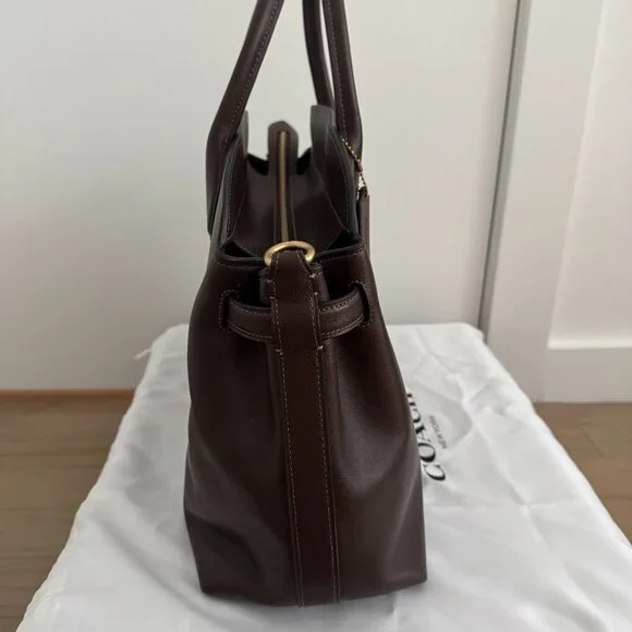 Coach Soft Empire Carryall Bag 40 Brown - Picture 6 of 14